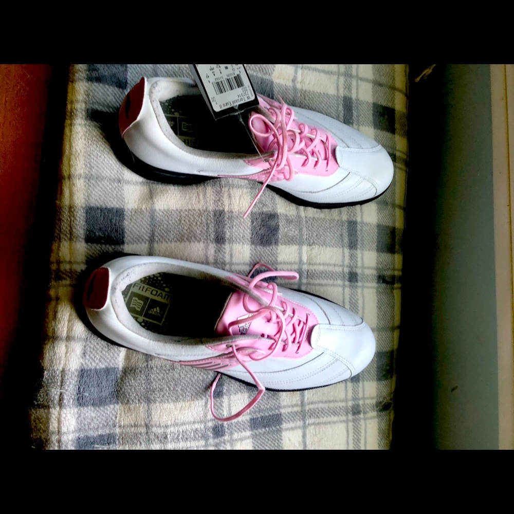 Adidas women’s golf shoes. New with tags size 9 1/2